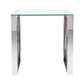 Zenith Stainless Steel End Table