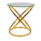 The Rizzo Gold End Table