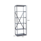 The 5-Tier Grey Gunmetal with Smoke Glass Display Unit