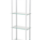 Three-Tier Glass Display Shelf
