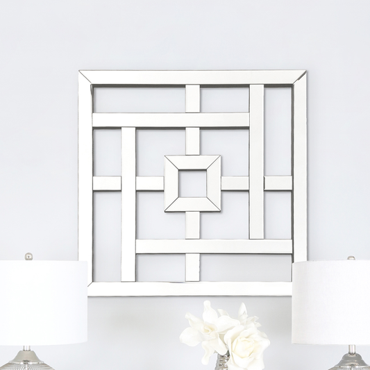 Geometric Mirror Wall Art