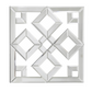 40cm Geo Mirror Wall Art