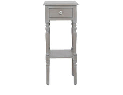 Taupe 1 Drawer Telephone Table