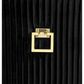 Eri Black Velvet Dining Chair with Gold Legs