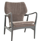 Bailey Chair in Mouse Chenille Fabric