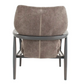 Bailey Chair in Mouse Chenille Fabric