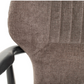 Bailey Chair in Mouse Chenille Fabric