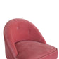 Petite Pink Velvet Deep Button Chair