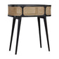 Rattan Tray Table In Ash Black