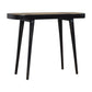 Rattan Console Table in Ash Black