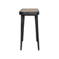 Rattan Console Table in Ash Black