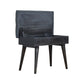 Tweed Storage Bench in Black