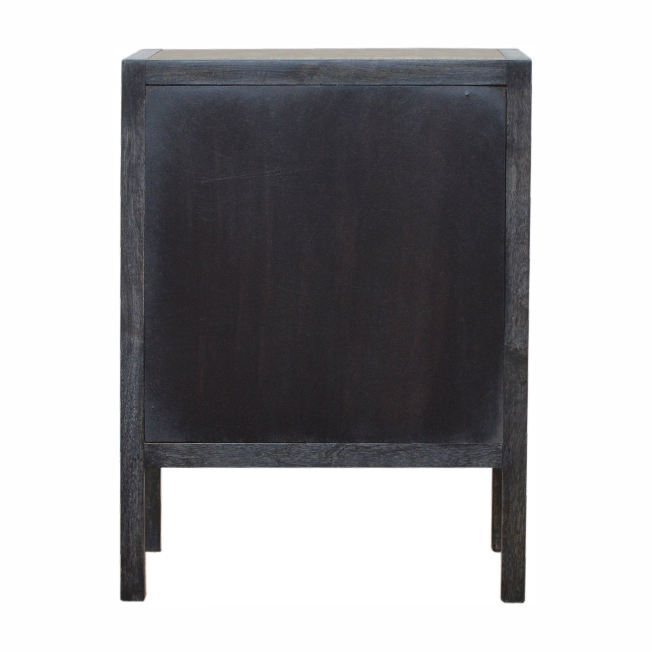 Faux Leather Bedside Table