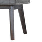 Nordic Style Grey Velvet Hallway Bench