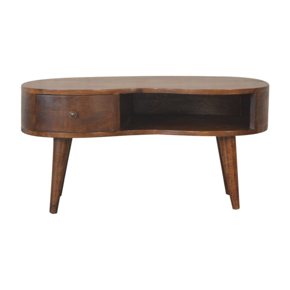 Wave Chestnut Coffee Table