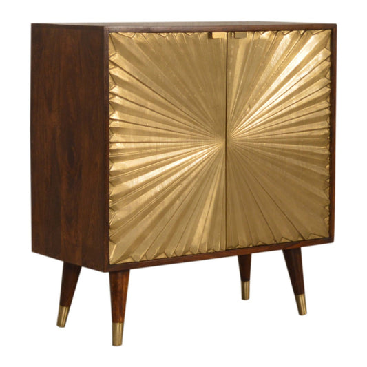 Manila Gold Storage Cabinet