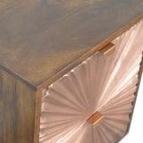 Manila Copper Bedside Table