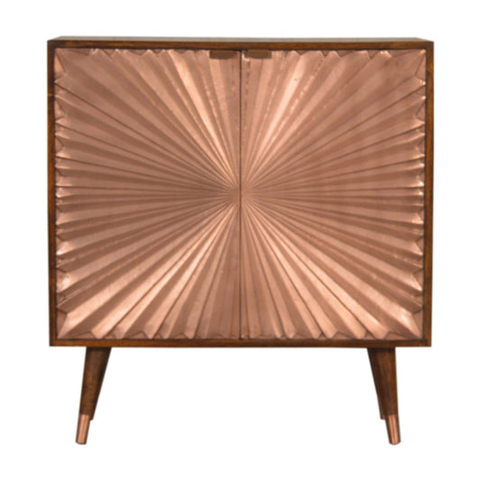 Manila Copper Storage Cabinet