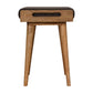 Tray Style Grey Footstool in Grey Velvet