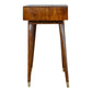 Writing Desk with Carved Gold Sunrise Detail
