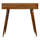 Writing Desk with Carved Gold Sunrise Detail