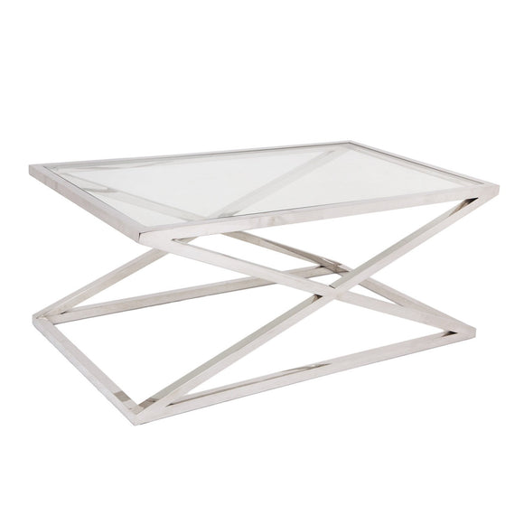 Arin Stainless Steel Coffee Table