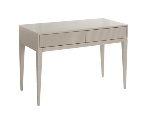 The Aster Dressing Table In Ceramic Grey Finish