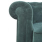 Chesterfield Emerald Green Velvet Loveseat