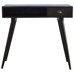 Nordic Walnut Writing Desk with 1 Drawer