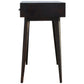 Nordic Walnut Writing Desk with 1 Drawer