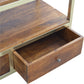 Coffee Table with Gold Base