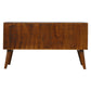 Gold Art Pattern Chestnut Cabinet