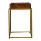 Butler Tray Table with Gold Base