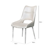 Dale White Dining Chair