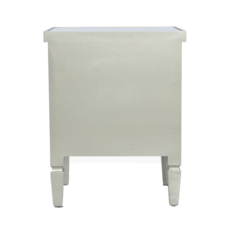 Vienna Champagne Bedside Table