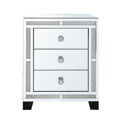 Milan Mirror Bedside Table