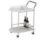 Cole Chrome Metal Drinks Trolley