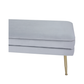 Troy Grey Storage Ottomans