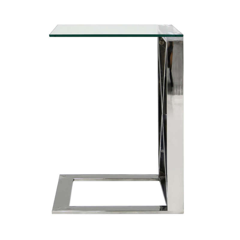 Zen Stainless Steel Sofa Table