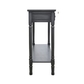 Delta Large Grey Console Table
