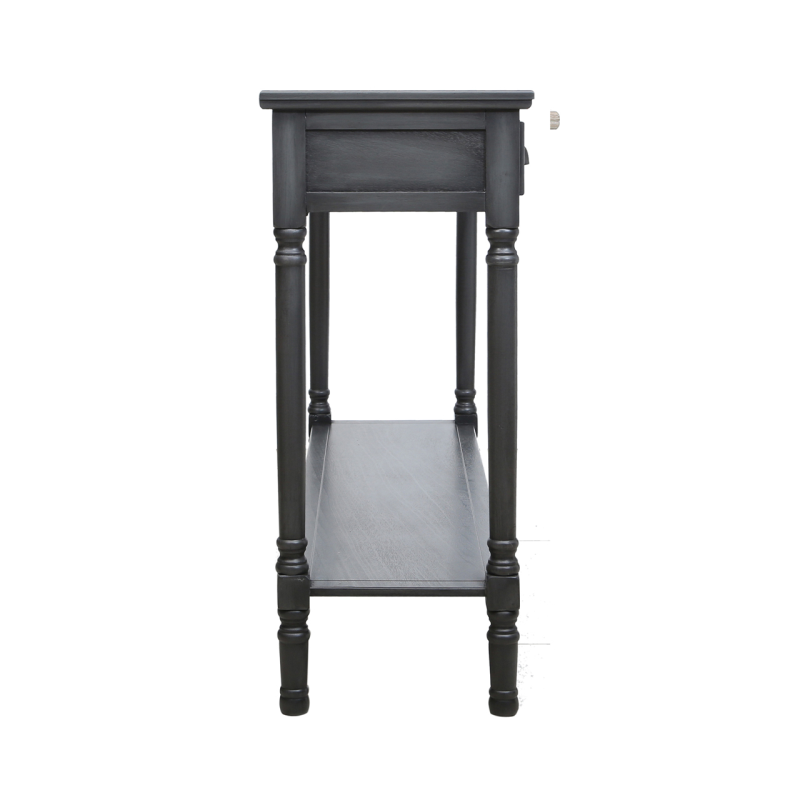 Delta Large Grey Console Table