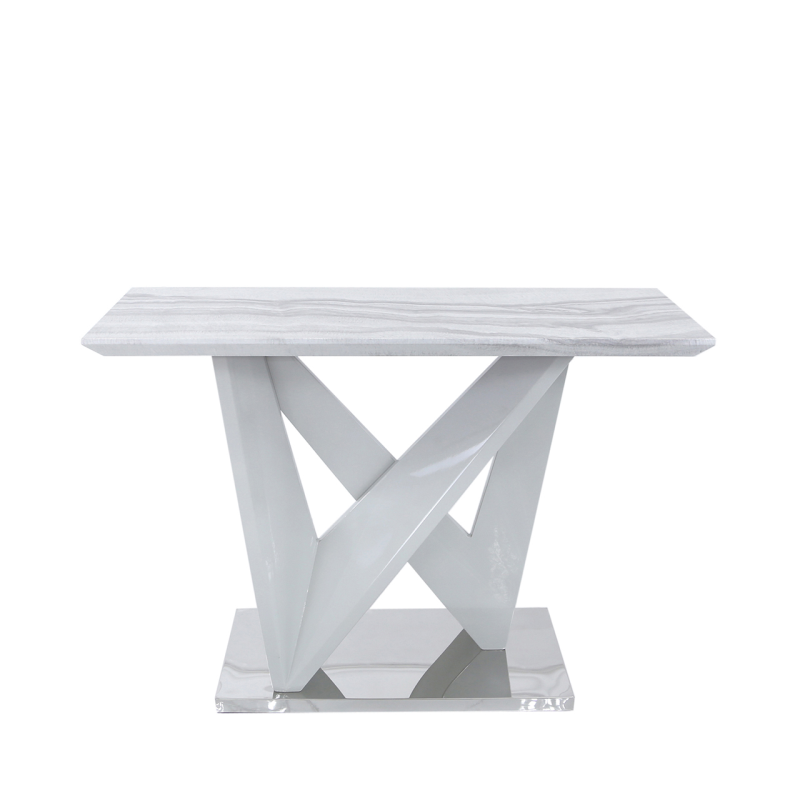 Mara Marble Effect Console Table – Deccori Home