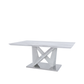 Mara Rectangle Marble Effect Dining Table