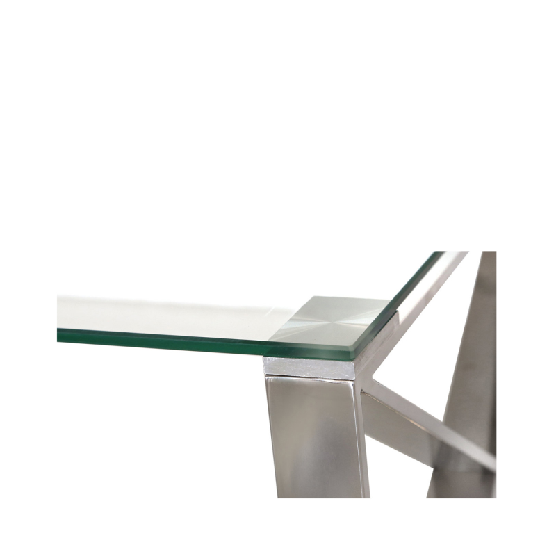 Zen Stainless Steel Coffee Table