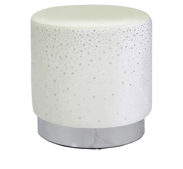 Kent Round Stool with Sparkle Pattern *(Available in various colours)
