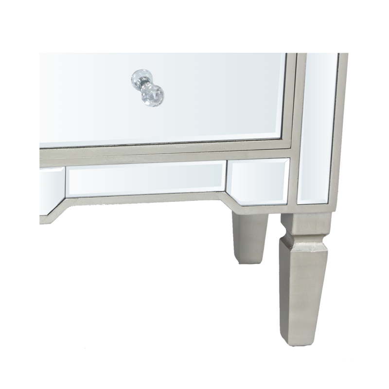 Vienna Champagne Bedside Table