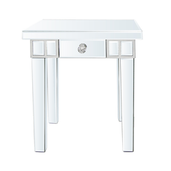 Premium New Classic Mirror End Table
