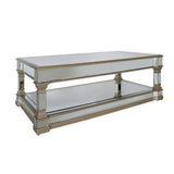 Zeus Champagne Mirrored Coffee Table