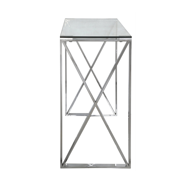 Zen Stainless Steel Console Table