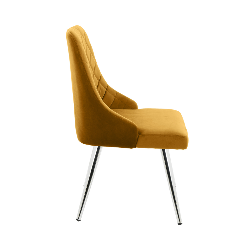 Tokyo Mustard Dining Chair